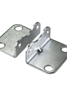 极速SC气缸附件脚架LB3n2/40/50/63/80/100125安装脚架固定支架L