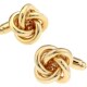 Shippingm Gold Metal 极速Free Knot Cufflinks Color Desi