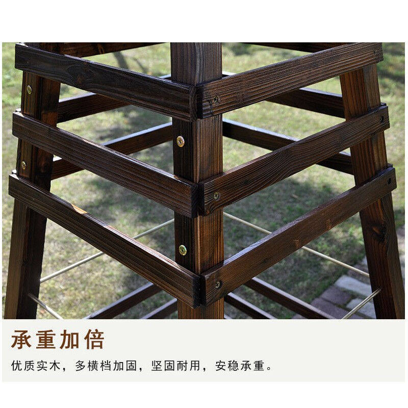 极速户外花d园实木花架室外庭院别墅民宿装饰风车防腐木爬藤花架