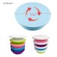 Plastic RNotating Cake 极速Colorful Plate Turntable Anti ski