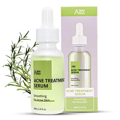 新品Acnec Treatment Serum with Tea Tree Oil  Tea Tree Herbal