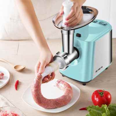 极速厂促灌肠机绞肉机家用电动不锈钢小型K自动多功能搅碎肉馅灌