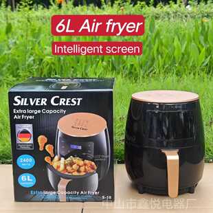 Air fryer 6L大容量空气炸锅家用智能触屏电炸锅薯条机