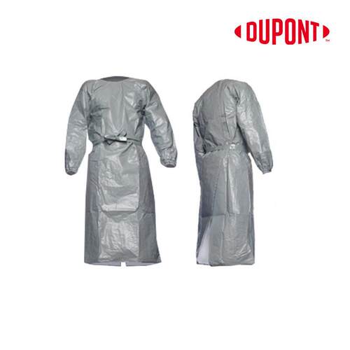杜邦PPE防护 现货后开襟防护服Tychem 6000 TYFPL50TGY反穿衣