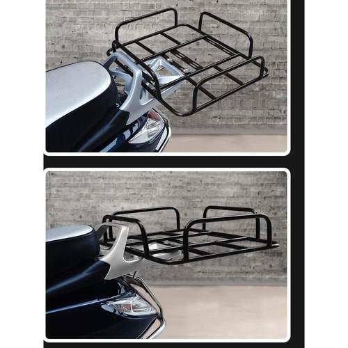 摩托车货架电动车外卖车载保温箱托盘固定底架托架美团送餐铁支架