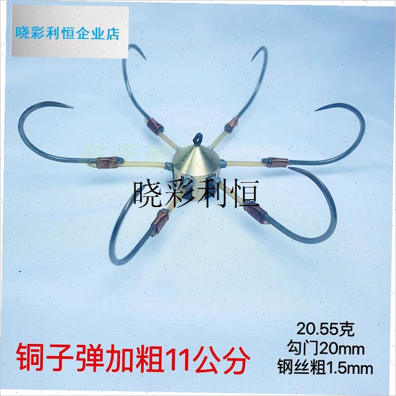 越南锚钩蜘蛛六爪钩全手工制作产品渔具店专用W炼接十个包邮l
