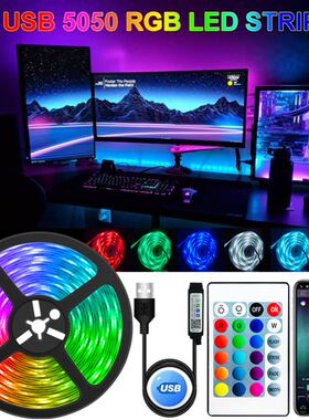 LED Strip Light USB Bluetooth RGB 5V LED RGB Lights Flexible