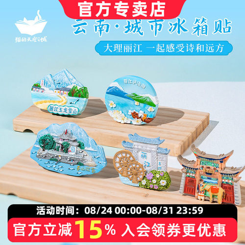 猫的天空之城冰箱贴城市云南洱海