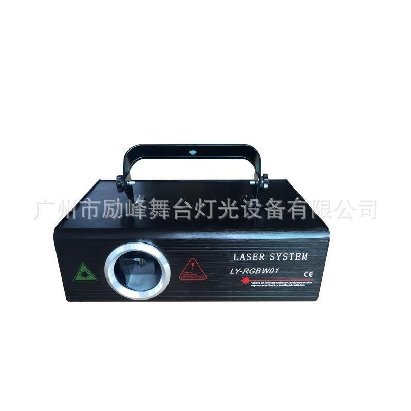 舞台灯光/光电厂家生产RGY1W瓦3色光束动画酒吧镭射婚庆激光灯图片