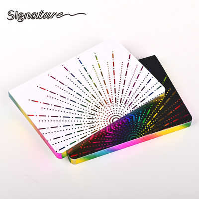 Signature花卉烫金手账本空白本