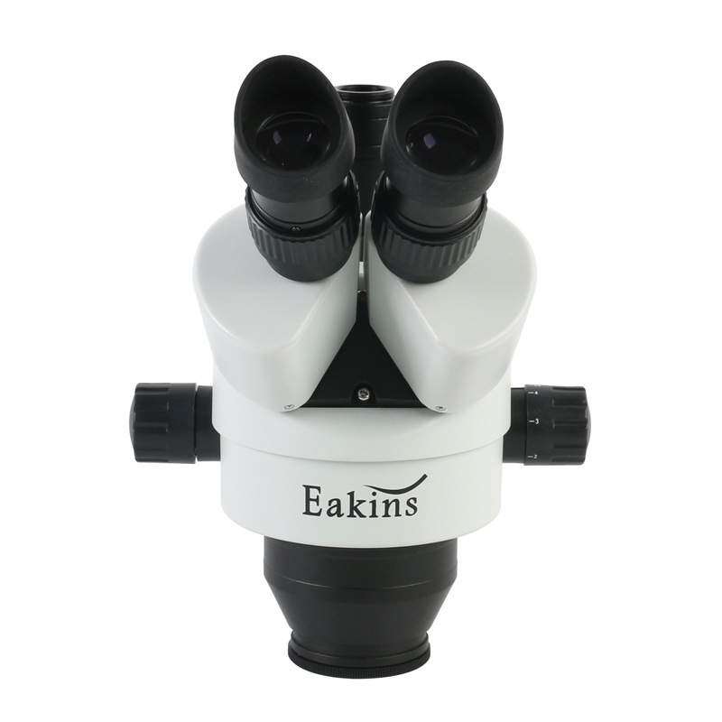 7-45连续变倍高清三目体视显微镜 0.5X/1X/2X辅助物镜144 LED环形