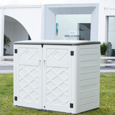 防晒阳台收纳柜工具箱储物柜大容量柜子户外防水组合杂物庭院室外