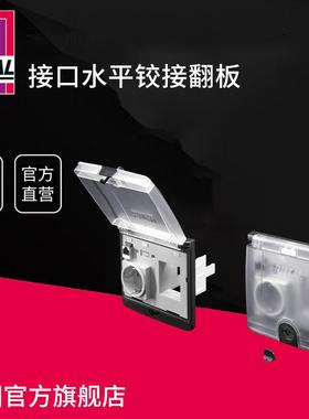 德国威图rittal接口安装盒接口水平铰接翻板