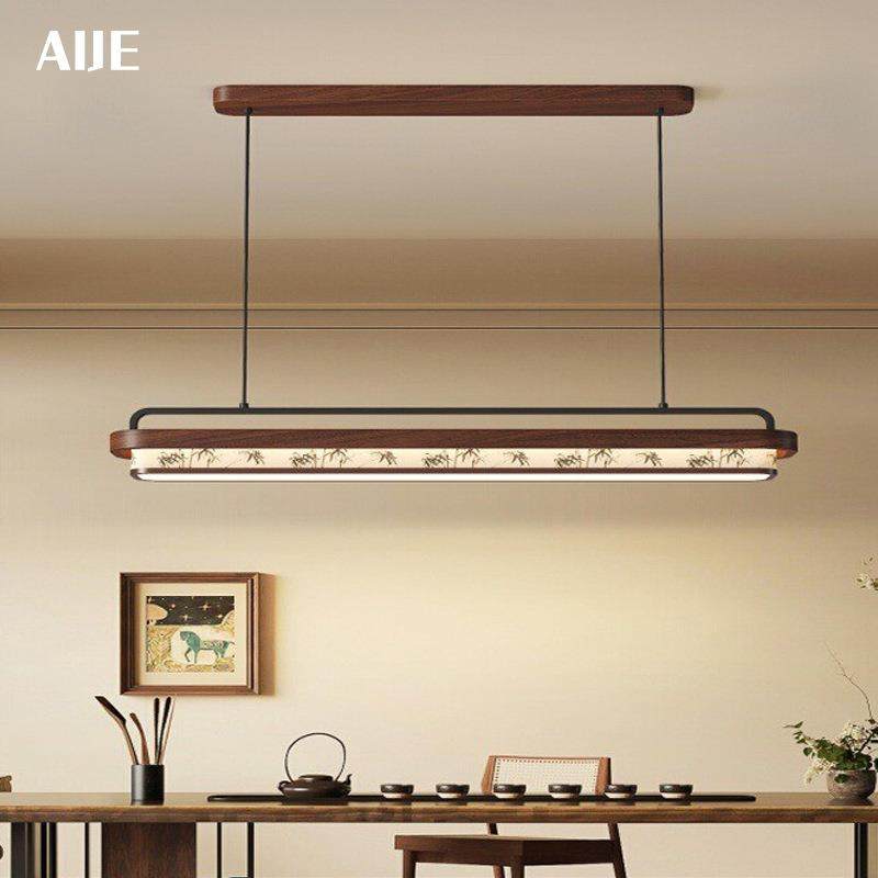 宋式美学一字餐厅吊灯中古风餐桌吧台灯具新中式茶室长条复古灯具,电子元器件市场,集成电路（IC）,淘宝优惠券,粉丝福利购,淘宝优惠卷