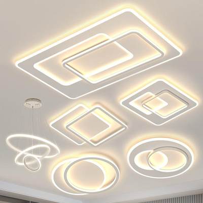 成套灯具卧室灯餐厅灯组合led全屋套餐现代简约大气客厅灯吸顶灯