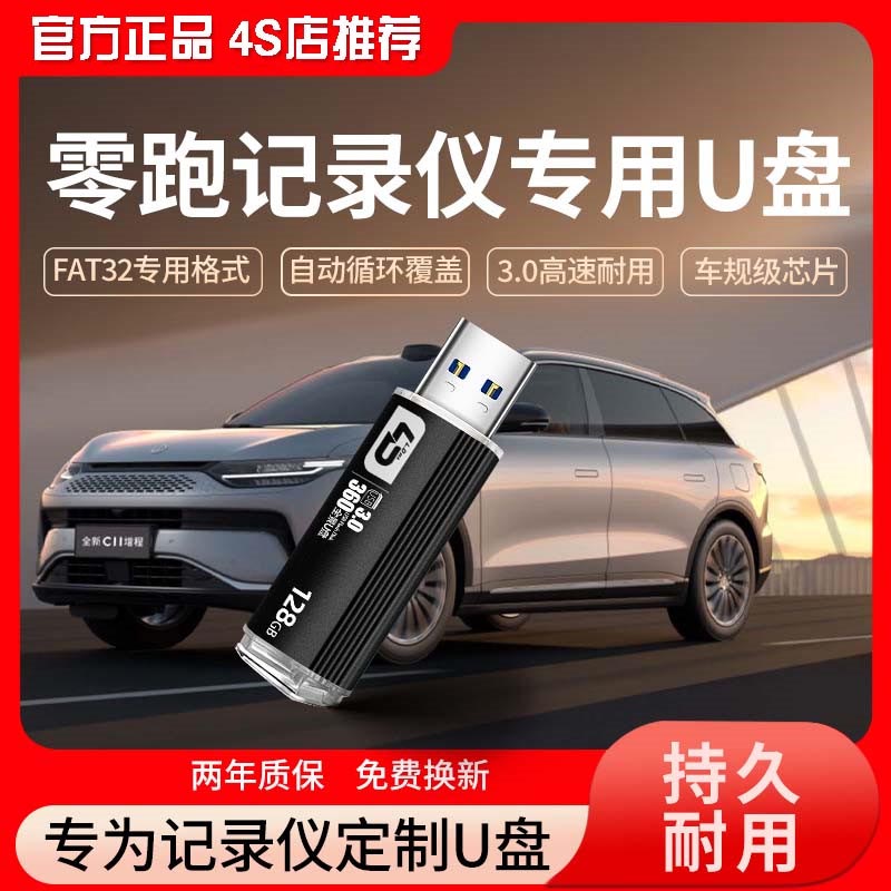 适用零跑行车记录仪u盘哨兵模式