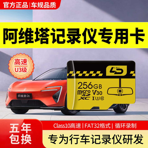 适用阿维塔行车记录仪专用内存卡