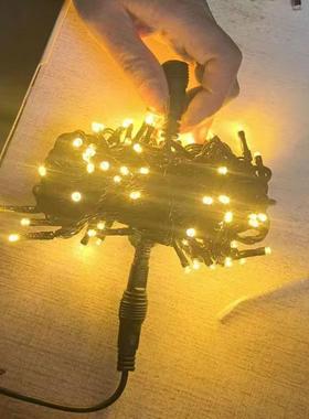 100米吊顶灯串 绿化灯串 草地灯串 装饰灯串五彩灯串string light