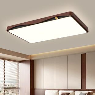 中古风灯具客厅吸顶灯新中式复古美式高级感房间超亮护眼主卧室灯