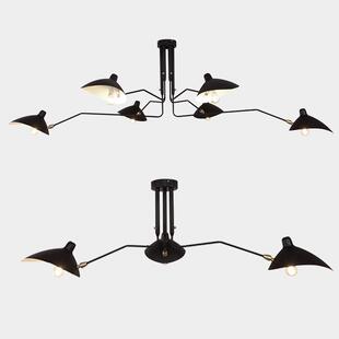 个性复古张牙舞爪loft工业客厅北欧风格设计师时尚后现代样板间灯