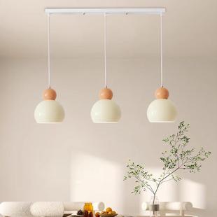日式奶油风餐厅吊灯现代简约卧室床头吊灯北欧创意民宿客房卧室灯