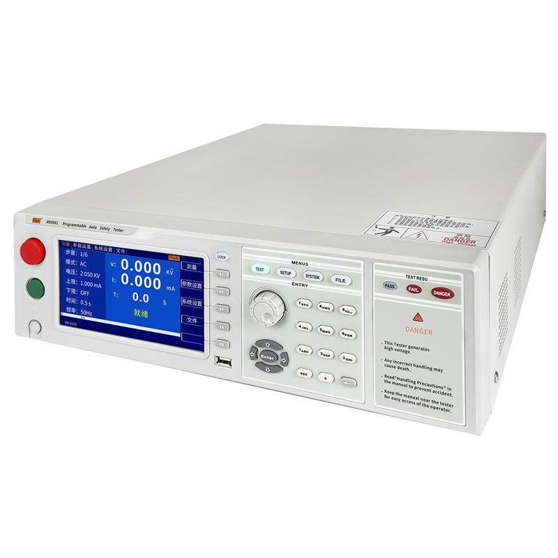 美瑞克RK9961程控安规综合测试仪 耐压绝缘接地泄漏四合一