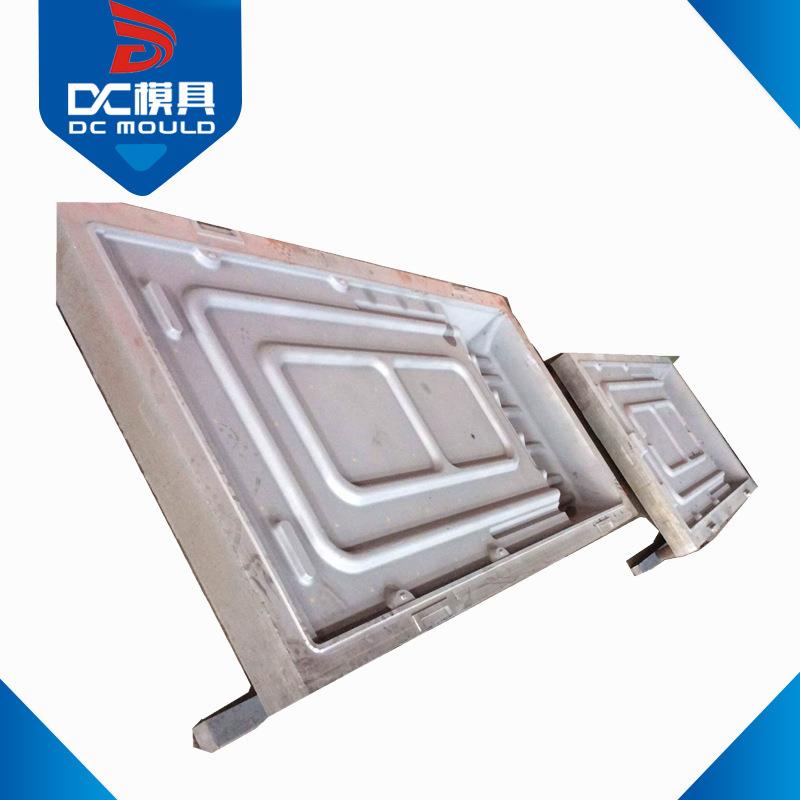 长期供应精密塑料吹塑模具 PP塑料提手盖子翻盖模具