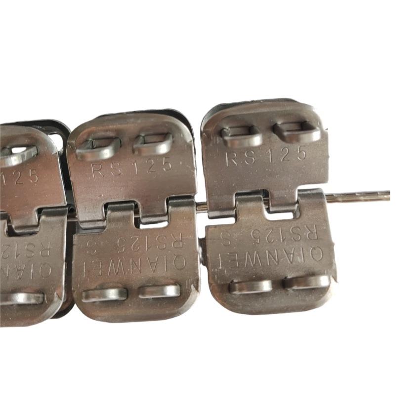 蝴蝶扣轻型输送带皮带扣镀锌RS62 RS125 RS187PVC带工业皮带钢扣