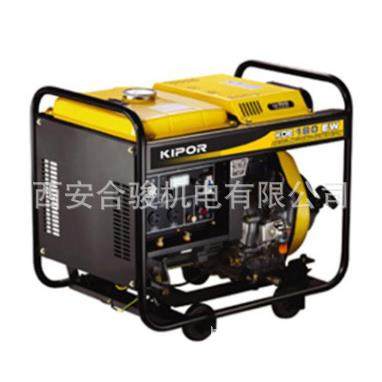 开普柴油发电电焊机 KDE180EW柴油发电电焊一体机 发电电焊两用机