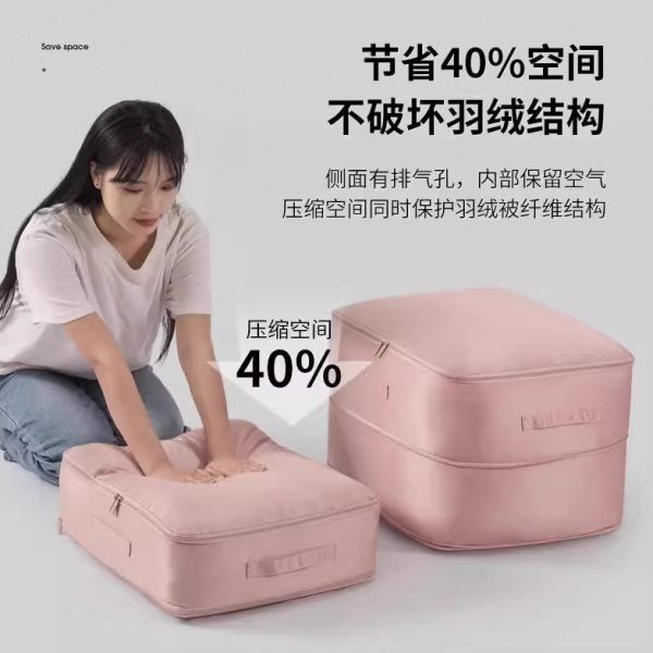 家用衣服收纳神器羽绒服收纳袋可压缩衣服压缩袋行李箱被子四件套