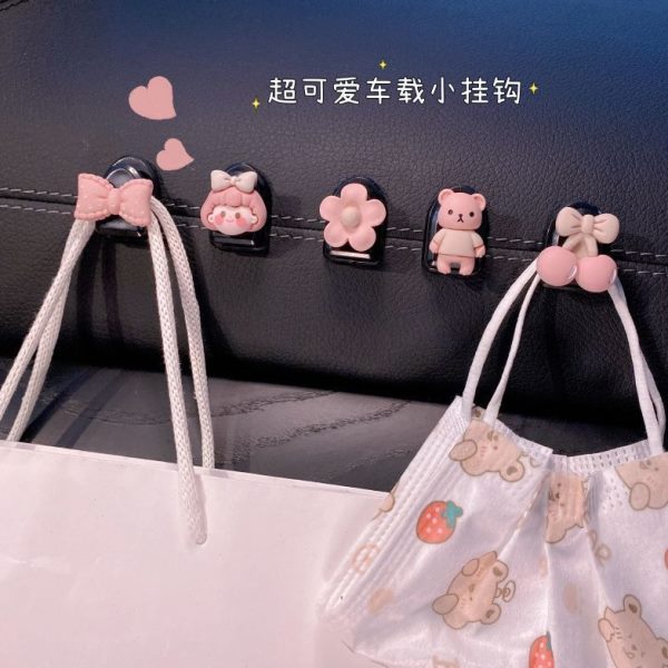 车内挂钩挂件粘钩多功能副驾驶女朋友前汽车挂件排摆件汽车专属