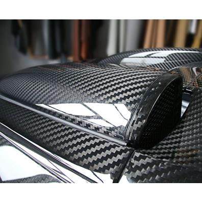 汽车碳纤维贴纸5D碳纤维膜汽车内饰贴纸全车身3D变色膜改装汽车贴