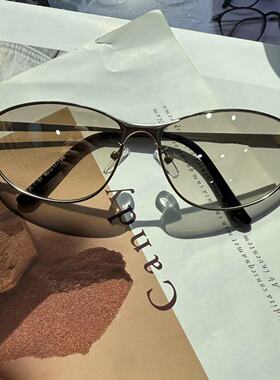 艺尚TION同款复古防紫外线高级感墨镜女眼镜防风护目嘻哈眼镜框