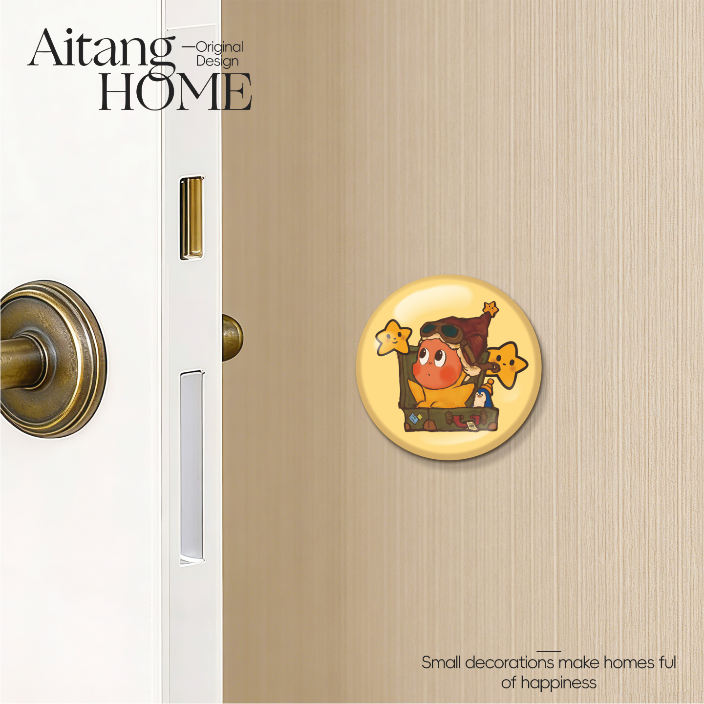 硅胶防撞贴卧室柜门冰箱门挡神器