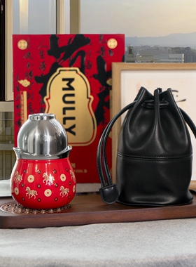 mully保温杯大容量男女士新款316不锈钢便携泡茶水分离圣诞礼物