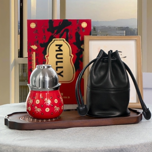 mully保温杯大容量男女士新款316不锈钢便携泡茶水分离圣诞礼物