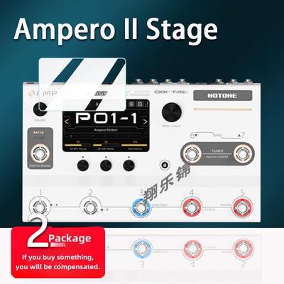 适用HOTONE Ampero Ⅱ Stage综合效果器贴膜Stomp电吉他Mini中文2