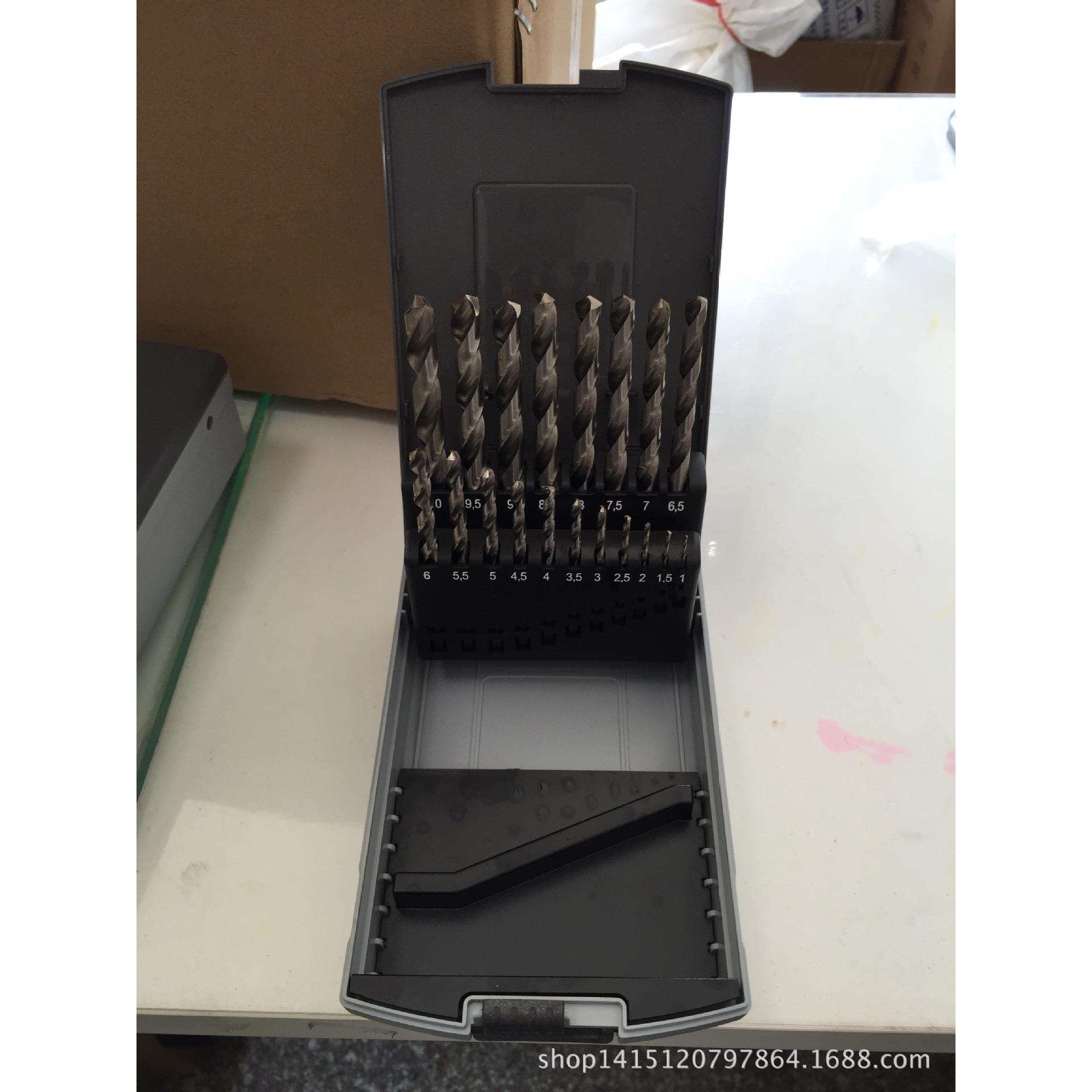 19件套全磨麻花多钻/19PCS含钴麻花钻/ROSE19件套麻花钻/M2钻头组