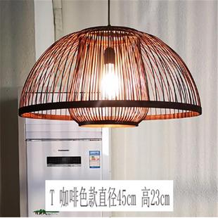 秦皇岛昌黎县抚宁县日式料理店手工编织竹艺吊灯创意火锅店餐厅灯