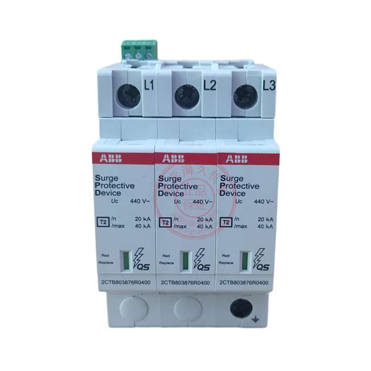 ABB电涌保护器OVR T1-T2 20-275s P QS;2TAM201000R2410