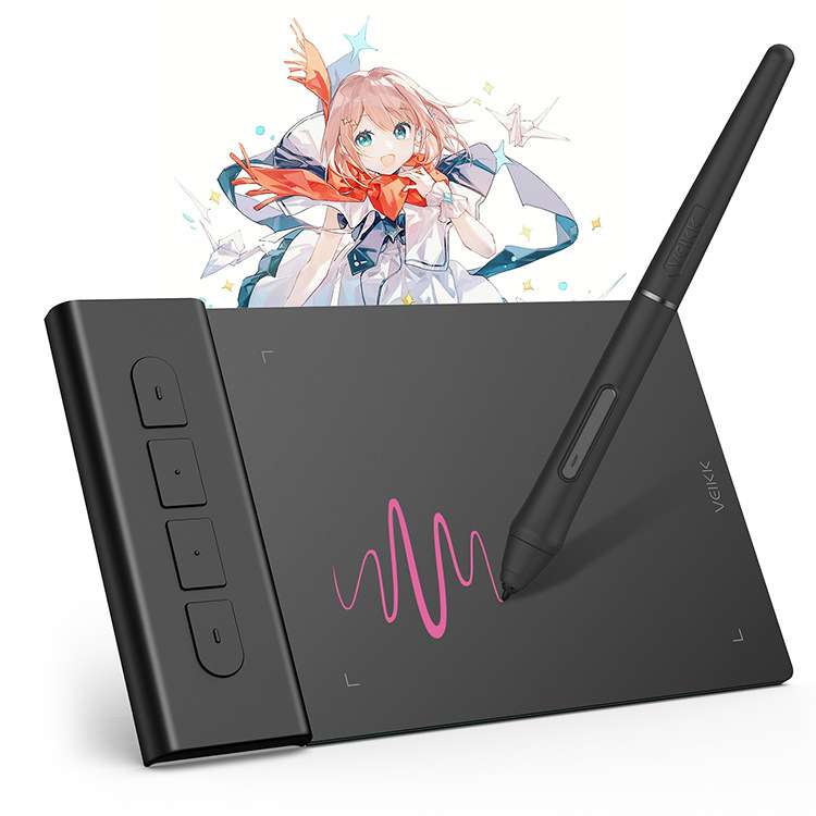 VEIKK绘客VK430数位板手绘板绘图板电子绘画板可OSU