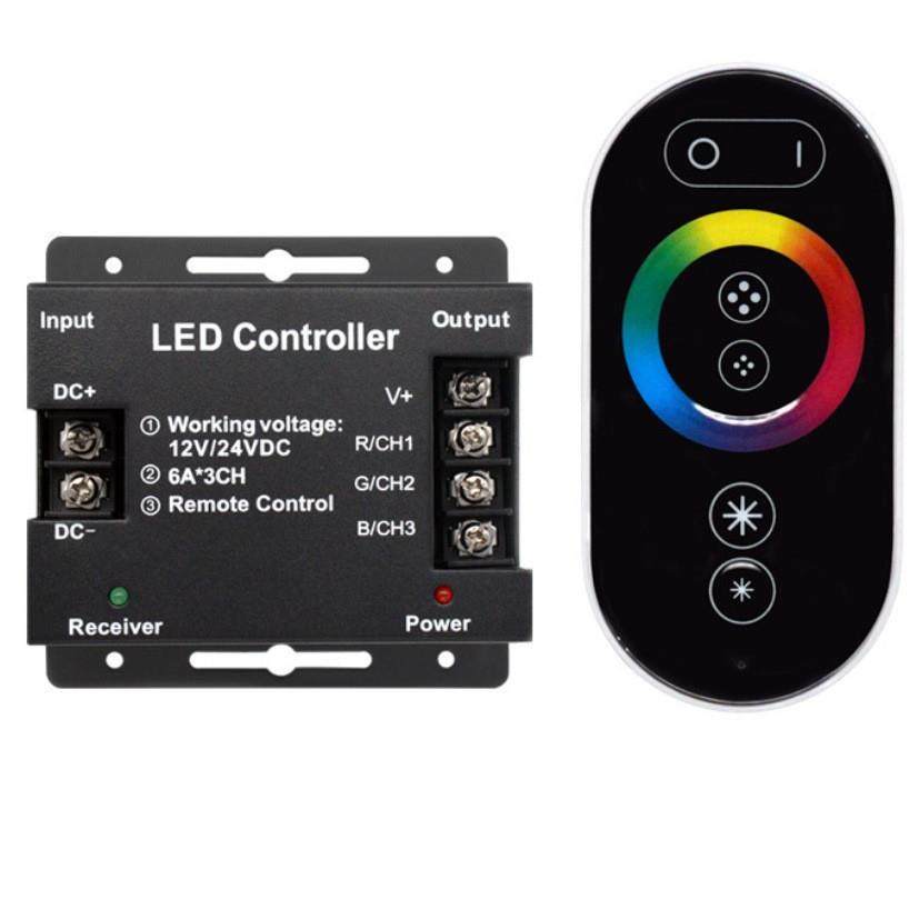 RGB无线全触摸铁壳控制器 调光调色控制器 LED控制器 彩盒控制器,鲜花速递/花卉仿真/绿植园艺,割草机/草坪机,淘宝优惠券,粉丝福利购,淘宝优惠卷