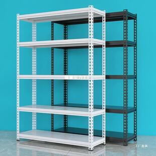 置物架多层加厚角钢货架展示架家用可调节仓储置物架超市储物吾购