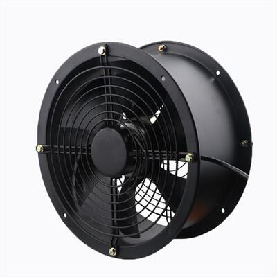 厂家低噪音外转子轴流风机YWF4D350圆通方板网罩冷库通风散热