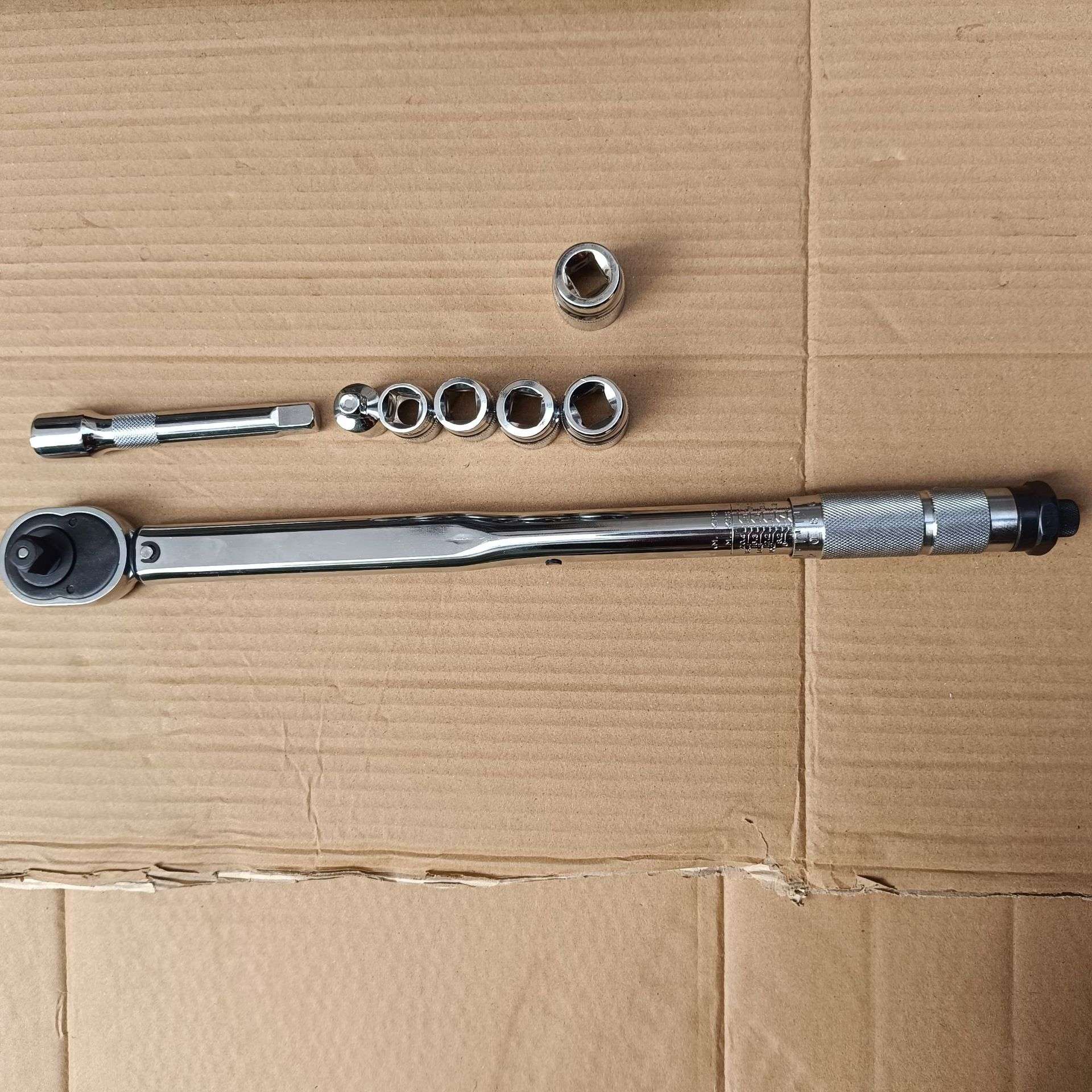 跨境热卖扭力扳手可调式扭矩扳手预置式力矩扳手1/2扳手扭矩扳手