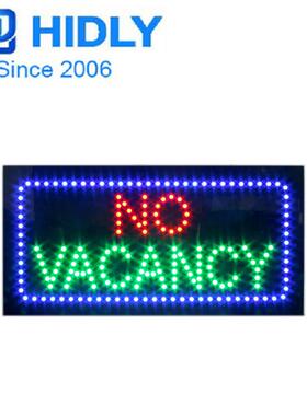 No VANCY sign有无空位标识牌出口澳洲LED标识牌