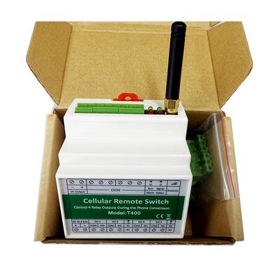 1路RTU5024升级4路RTU400同时短信控制四台灯具开门机水泵开窗机