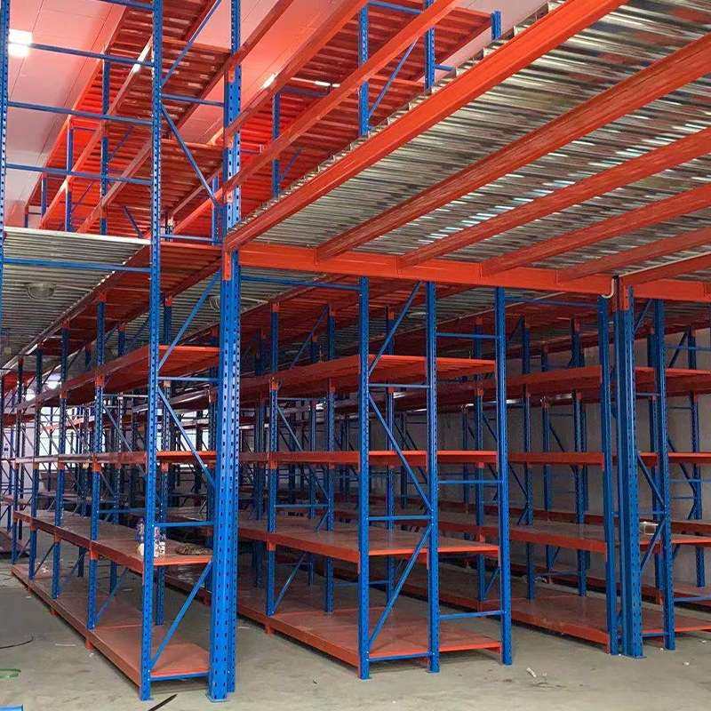 钢构阁楼货架拆装方便钢结构阁楼组装式阁楼货架重型立体库