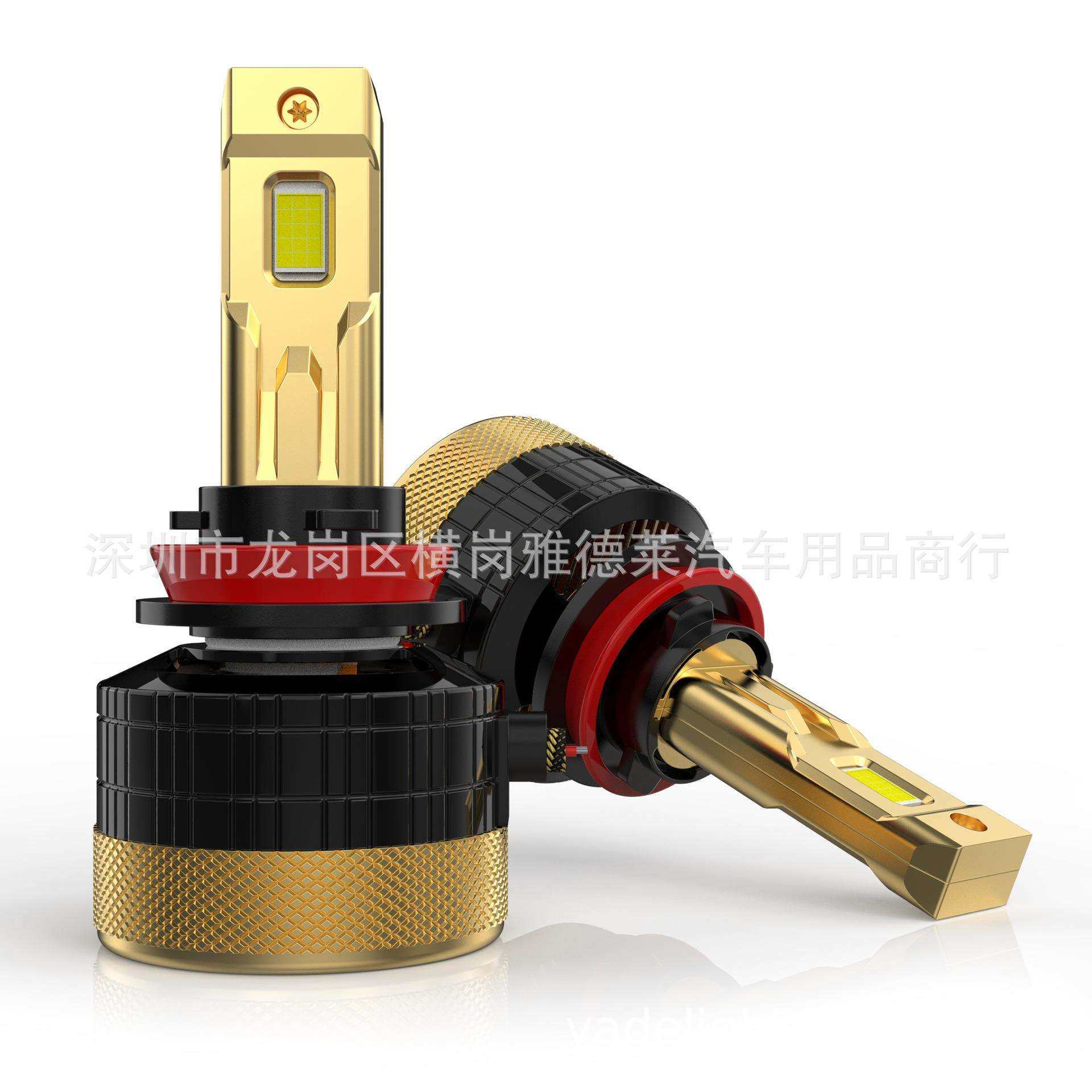 外贸新款大功率120W汽车大灯LED高亮前照灯车灯H7H4H11