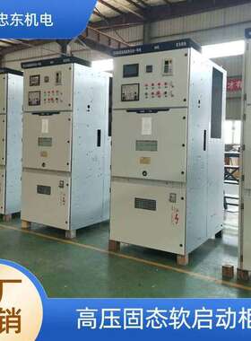 压缩机水泵破碎机4160V中压软启动柜 3300V高压电机起动柜